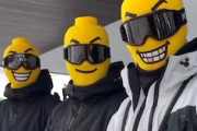 【動画】誰もがLEGO人形になれる目出し帽が素敵ｗｗｗｗ