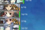 【艦これ】まさか甲なのに練度50の愛宕と練度48の高雄と練度59の北上でE2割れるとは思わなんだ