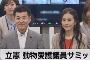 動物愛護活動で知られるタレントの杉本彩さんが立憲民主党の「動物愛護議員サミット」に出席