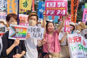 【悲報】安倍元総理の国葬反対デモにAKB関係者が参加して現地で発狂する