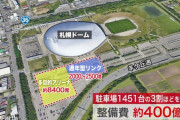 札幌ドーム赤字5億円超　＼(^o^)／ｵﾜﾀ