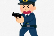 【悲報】千葉県で外国籍の男に噛まれ警察官が発砲！バイオハザードかよ！！