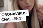 【狂気】『コロナウイルスチャレンジ』という無謀なネタが流行
