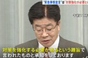 加藤官房長官、西村担当相の“緊急事態も視野”は「そういった状態にならないよう対策強化の趣旨で発言」
