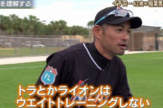 イチローの筋トレ不要理論、現役メジャーリーガーによって完全論破されてしまう