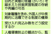 奴隷制度の異名を持つ「技能実習制度」、抜本見直しへ