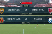 ◆Ｊ１◆27節 G大阪2回G取り消しもパトリックと武蔵で0-2！連敗ストップ、清水1-0で京都を退け5戦負けなし