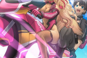 【FGO】水着鈴鹿の運転するバイクに乗ったぐだ男！！　夏のツーリング楽しそうですね！！