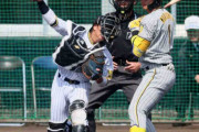 阪神・梅野　発熱から復帰して紅白戦初出場　いきなりバズーカ発動