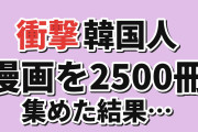 【衝撃】韓国人「漫画を2500冊集めたら、最後に必要なのはこれだった」