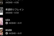 AKB歴代シングルの名曲トップ3って・・・