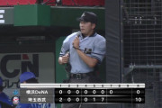 DeNAデラロサ、二軍戦の打席で三振後暴言により退場・・・