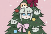 【FGO】クリスマスツリーになったモルガン様！！　なんかいろいろ飾られてるなw