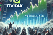 【地獄】Nvidia株急落、40兆円吹き飛ぶｗｗｗｗ