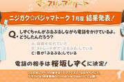 桜坂しずくに決定！【ラブライブ！虹ヶ咲】