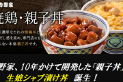 吉野家「はぁ…はぁ…10年かけて開発した親子丼をやっと発表できる」幹部「生娘をしゃぶ漬けに」