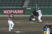 【阪神対日本ハムオープン戦】日本ハムが１２－１で阪神に大勝！中田が３ラン含む４打点！阪神はガンケルが４回７失点