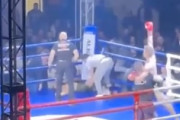 【動画】WKUキックボクシングで勝利した選手が観客に暴行されてしまう事件。