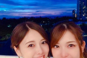 【乃木坂46】ハワイで白石麻衣と松村沙友理がナイトプールに！！！
