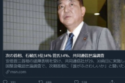 【ガイジ】twitter民「石破が一位？ Twitterで調査したら違う結果になったぞ？」