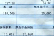 【悲報】コンビニのトラックドライバーの「給与明細」がこれらしい。これマジ…？