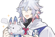 【FGO】フォウ君カップでお茶を飲むマーリン！！　商品化はよ！