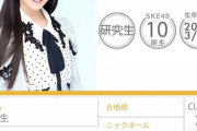 SKE48がこういうのにランクインするの珍しい…