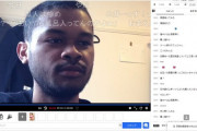 【画像】黒人さん、ニコ生で配信を始めるも差別用語の嵐で固まる