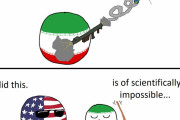 【イラン】科学的に不可能だよ【ポーランドボール】