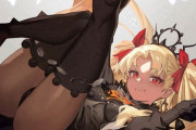 【FGO】lackさんのオルタエレちゃんイラスト！！　いいツインテールですね！！