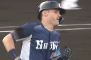 西武ネビン、甲子園バックスクリーンへ先制弾！