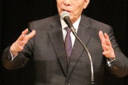 【古賀誠氏】憲法9条堅持訴え　「自衛隊明記の必要ない」