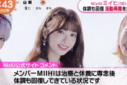 NiziU ミイヒ体調も回復活動再開を発表 めざましテレビ x ZIP! 2020年12月22日