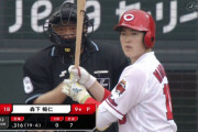 打率3割ピッチャー森下が今日もヒット！さらに西川スリーランで広島6点目！！