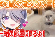 【ホロEN】遂に猫との暮らしを始めたビブー、可愛すぎる！