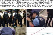 【悲報】警察さん、若者の股間の匂いを嗅ぐことを仕事としはじめる