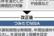 政府「NISAを無期限にして積立NISAと一般NISAを同一口座で運用できるようにするぞ！」