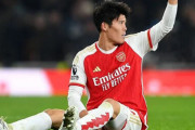 アーセナルに痛手…絶好調の冨安健洋、ふくらはぎ負傷で離脱へ。指揮官アルテタが認める「残念ながらしばらく…」