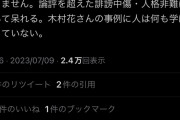 【悲報】檜山沙耶さんの彼氏・西岡良仁さん、誹謗中傷してくる弱男に対して法的措置をチラつかせる