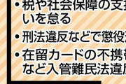 【パヨクマスゴミ発狂】「強制送還におびえながら暮らすことに」 新たな「永住権取り消し」法案を当事者ら懸念 税金滞納なども対象に