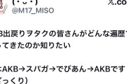 AKB出戻りヲタたちの推し遍歴がコチラ 💁