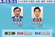 枝野幸男代表ピンチ？！埼玉5区で牧原秀樹氏と互角の戦い❓❗