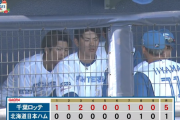 日本ハム、ロッテに敗れる　加藤上沢が共に2失点、矢澤1回1失点、野村HRも打線繋がらず