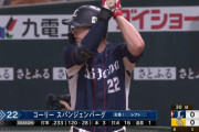 西武ファンが信じるスパンジーの先制タイムリー！