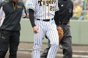 阪神中田が再合流し28球　負傷の左足「問題ない」