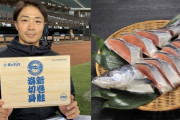 日本ハム、エスコンフィールド来場60回以上で“リアルしゃけまる”「サケ姿切身」プレゼント