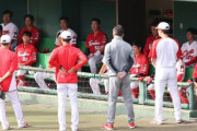 カープ紅白戦(2試合目) 中村健が満塁で先制タイムリー！二俣＆前川ヒット！高橋昂3回1失点！中村祐3回無失点！島内2回0封！塹江1回0封！