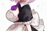 【FGO】メイド姿のマシュイラスト！！　メイドマシュ可愛いです！！