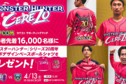 セレッソ大阪が4・13川崎フロンターレ戦で「モンスターハンター」コラボ実施！先着16000名にベースボールシャツをプレゼント