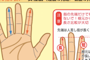 【画像】指の長さで分かる『男性脳』『女性脳』の違いが的確すぎると話題にwwwwww
